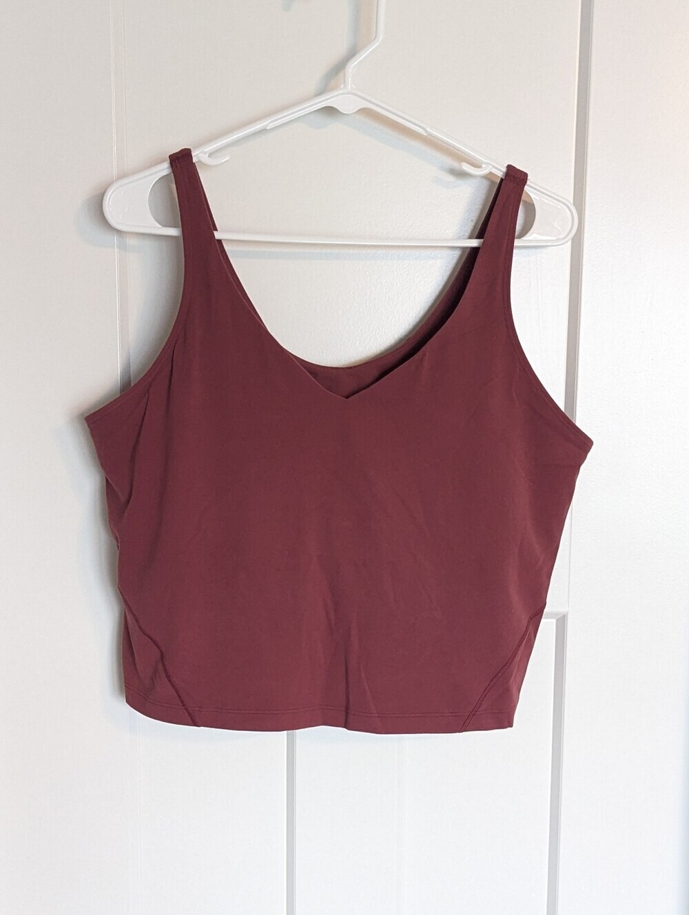 Lululemon Align Tank - Mulled Wine Deep Red sz 18